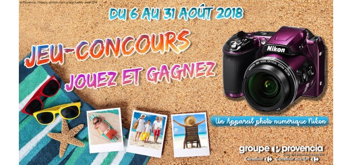 Carrefour: A gagner : Un appareil numérique Nikon