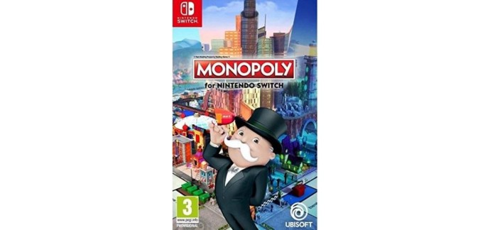 Rakuten: Jeu NINTENDO Switch - Monopoly Edition Luxe, à 19,99€ au lieu de 29,99€