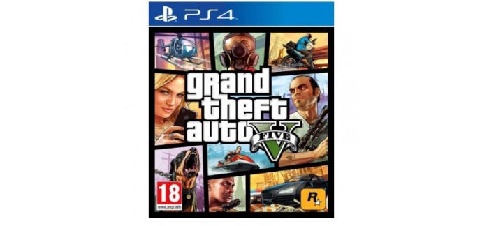 Amazon: GTA V sur PS4 ou Xbox One à 19,97€