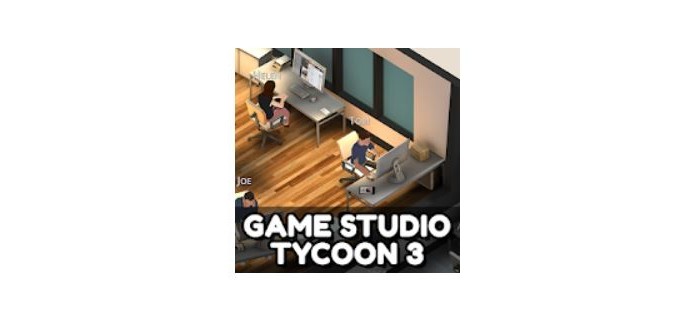 Google Play Store: Jeu de Simulation ANDROID - Game Studio Tycoon 3, à 2,09€ au lieu de 4,09€