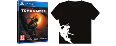 Fnac: 20€ en chèque cadeau et un t-shirt offerts pour la précommande du jeu PS4 Shadow of the Tomb Raider