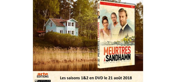 Femme Actuelle: Le coffret des saisons 1&2 de "Meurtres à Sandhamn" 