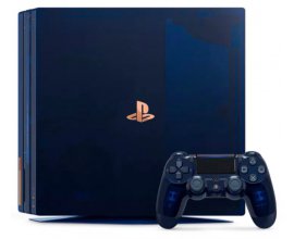Playstation: 1 PS4 Pro 2To Édition Limitée 500 Millions + 1 casque-micro + 1 carte PSN de 50€ + 12 mois à PS +