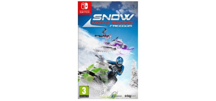 Micromania: Jeu Nintendo Switch Snow Moto Racing Freedom à 14,99€ 