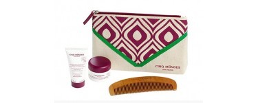 Cinq Mondes: 2 produits corps OU 1 invitation + 1 produit corps achetés = Trousse secrets Ayurvédiques offerte 