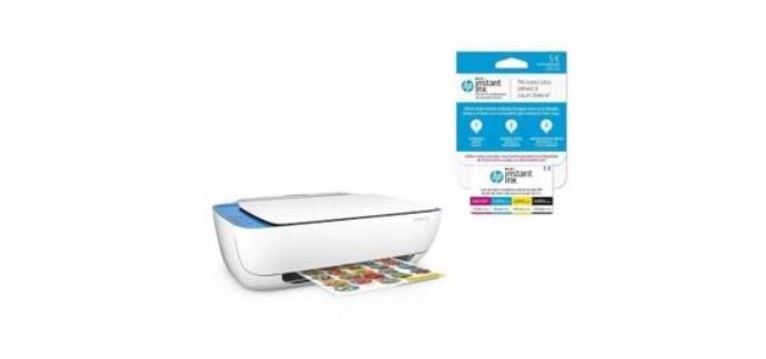 Cdiscount: Imprimante Multifonction All-In-One HP Deskjet 3637 + Carte Instant Ink à 14,99€ (dont 20€ via ODR)