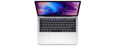 Rue du Commerce: APPLE MacBook Pro 13 Touch Bar - 256 Go - MR9U2FN/A coloris Argent à 1799,99€