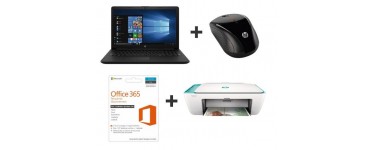 Auchan: PC portable HP 15.6" i5, 1To, RAM 4GO + Imprimante + Souris + Office 365 à 399,99€ (100€ via ODR)