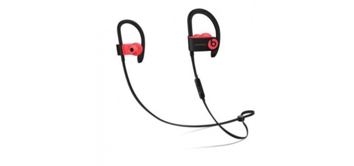 Fnac: Ecouteurs sans fil - BEATS Powerbeats3 Rouge, à 129,99€ au lieu de 199,99€