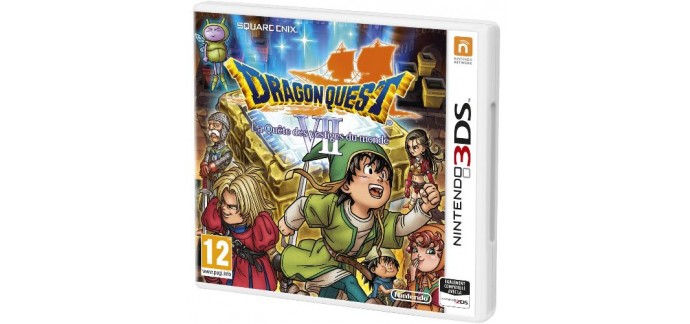Auchan: Jeu NINTENDO 3DS - Dragon Quest VII La Quête des vestiges du monde, à 12,99€ au lieu de 34,99€