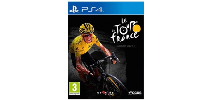 Amazon: Jeu PS4 - Tour de France 2017, à 24€ au lieu de 49,99€