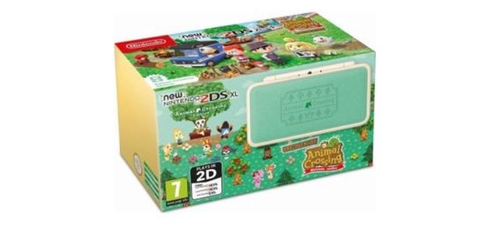 Cdiscount: Console New NINTENDO 2DS XL Edition Animal Crossing, à 159,99€ au lieu de 204,95€