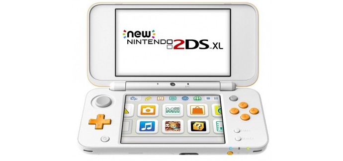Fnac: Console Nintendo New 2DS XL Orange et Blanche à 99,99€