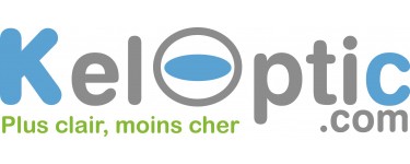 KelOptic: 5€ de réduction dès 50€ d'achat sur votre 1ère commande