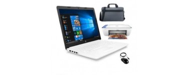 Cdiscount: PC Portable Notebook - HP 15-da0008nf + Imprimante +Souris + Housse, à 399,99€ au lieu de 474,97€