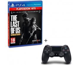 Cdiscount: The Last of Us Remastered ou Uncharted 4 sur PS4 + Manette PS4 DualShock 4 Noire V2 à 56,99€