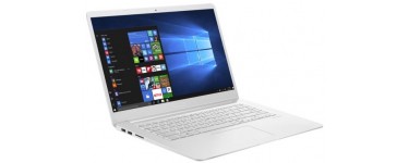 Carrefour: 3 ordinateurs ASUS - VivoBook – Blanc et 1 an de shopping chez Showroomprivé à gagner