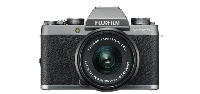 Fujifilm: 1 appareil photo Reflex Fujifilm X-T100 avec 1 objectif
