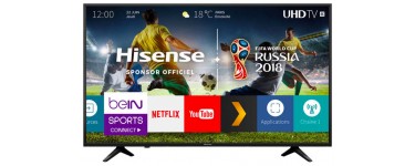Conforama: Téléviseur Ultra HD 4K 126 cm HISENSE H50AE6000 à 399€ au lieu de 549€