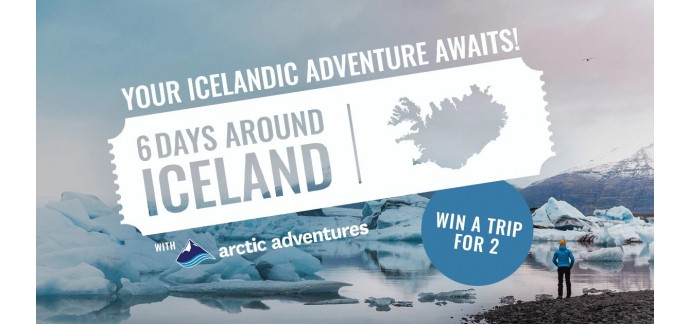 Arctic Adventures: 1 voyage pour 2 personnes en Islande à gagner