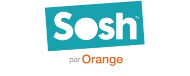 Sosh: Forfait mobile appels, SMS et MMS illimités + 50Go à 9,99€/mois pendant 1 an