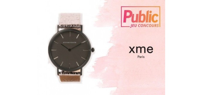 Public: 10 montres XME à gagner