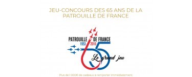 Patrouille de France: De nombreux accessoires officiels à gagner