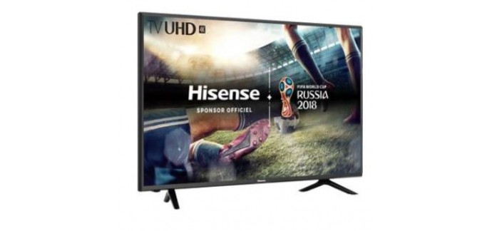 Cdiscount: TV LED 4K UHD/ HDR - HISENSE H43NEC5100 43", à 332,49€ au lieu de 349,99€