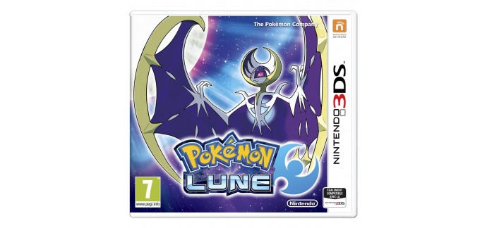 Auchan: Jeu 3DS Pokémon Lune à 19,99€ 