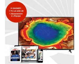 L'Équipe: 1 TV LH UHD 4K & 1 abonnement numérique de 1 mois à l'Equipe à gagner
