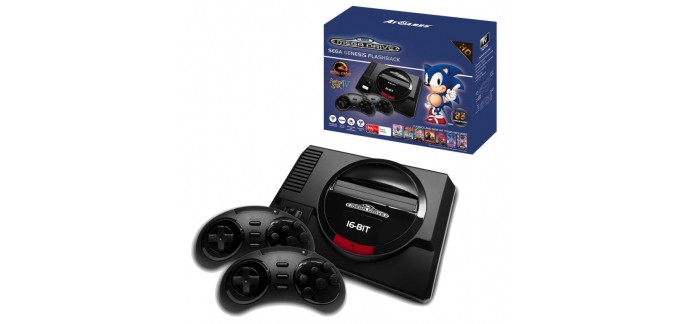 Fnac: Mini Console Mega Drive HD + 2 manettes à 69,99€