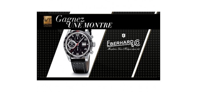 World tempus: Une montre Eberhard & Co. "Champion V Grande Date" (≈3 275 €) à gagner