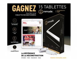 Magazine Maxi: 1 tablette iPad Pro 32Go Reconditionnée à gagner
