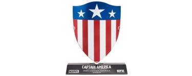 Zavvi: Réplique du bouclier de Captain America (10cm) à 5,99€ 