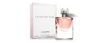 Lancôme: Un échantillon gratuit du parfum La vie est belle