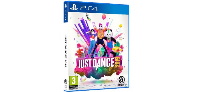 Auchan: [Précommande] Jeu PS4 - Just Dance 2019, à 44,99€ au lieu de 54,99€