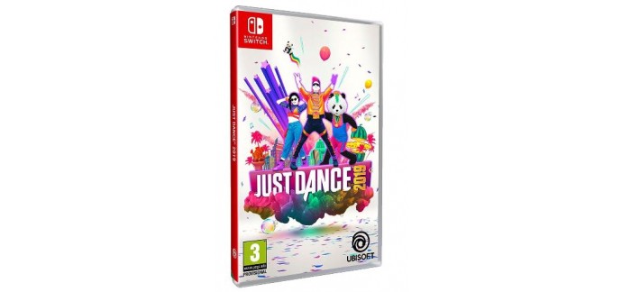 Auchan: [Précommande] Jeu NINTENDO Switch - Just Dance 2019, à 44,99€ au lieu de 59,99€