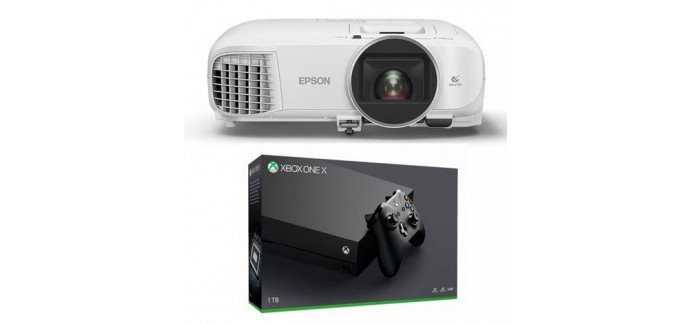 Fnac: Vidéoprojecteur Epson TW-5600 Tri-LCD Blanc + console Xbox One X 1 To à 949€