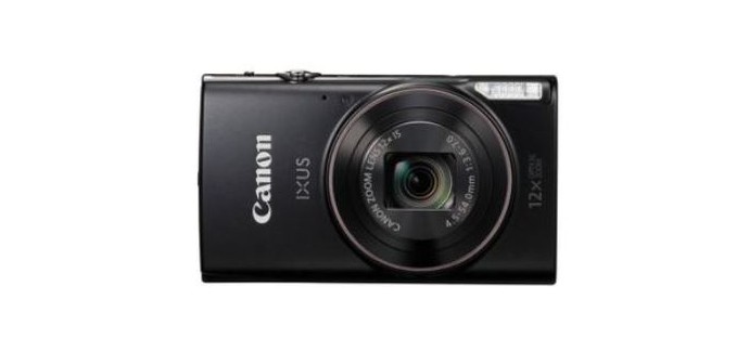 Cdiscount: Appareil Photo Compact - CANON Ixus 275 HS Noir, à 134,99€ au lieu de 149,99€