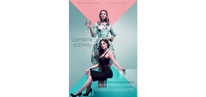 Carrefour: Des lots de 2 places de cinéma pour le film "L'ombre d'Emily" à gagner