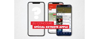 01net: Le nouvel iPhone XS et 20 abonnements RMC Sport ou SFR Presse à gagner