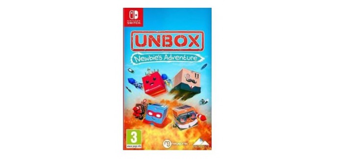 Fnac: Jeu NINTENDO Switch - Unbox Newbie's Adventure, à 19,99€ au lieu de 29,99€