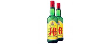 Auchan: Lot de 2 bouteilles Whisky J&B Rare à 20,78€