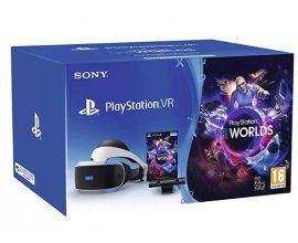 Amazon: Bundle PS4 - PS VR V2 + Camera + VR Worlds (Voucher), à 221,97€ au lieu de 299,99€