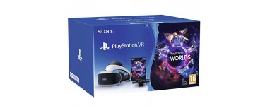 Amazon: Bundle PS4 - PS VR V2 + Camera + VR Worlds (Voucher), à 249,90€ au lieu de 299,99€