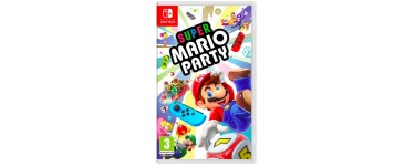 Amazon: Super Mario Party sur Nintendo Switch à 45,99€
