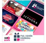 Showroomprive: Payez 50€ pour 55€ de bon d'achat chez MaCarteCadeau.com ou 100€ pour 110€