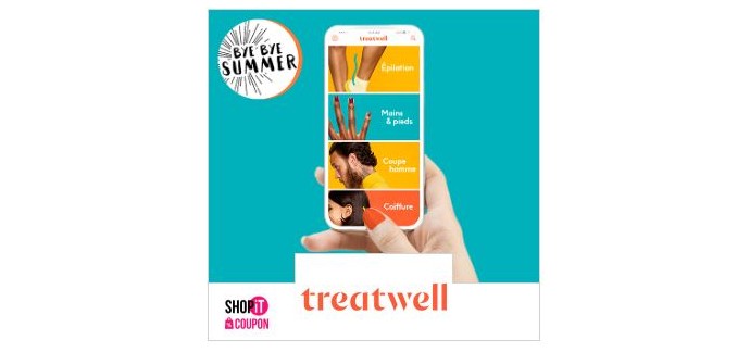 Showroomprive: Payez 15€ pour 30€ de bon d'achat chez Treatwell