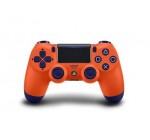 Fnac: Manette PS4 Sony DualShock 4 Sans fil V2 Sunset Orange à 59,99€