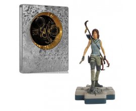 Micromania: Jeu PS4 Shadow of The Tomb Raider Edition Steelbook + Figurine Totaku Lara Croft à 77,48€